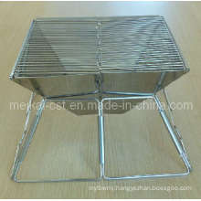 Charcoal Stainless Steel Light Folding Grill (Outdoor Use)